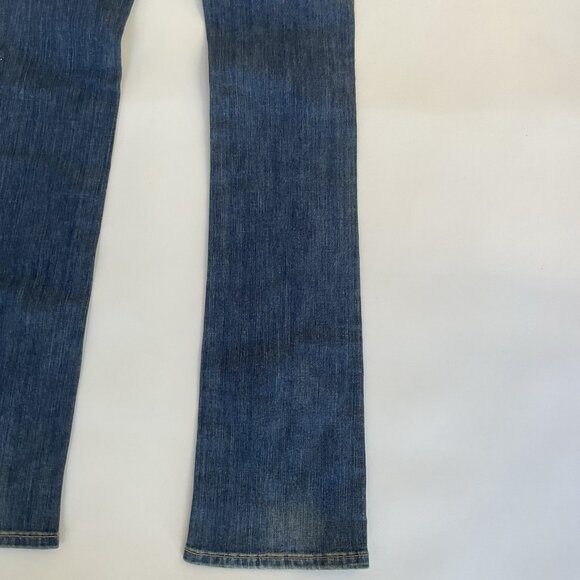 Guess Women’s Mid Rise Boot Cut Jeans Blue Size 23 - Picture 9 of 14